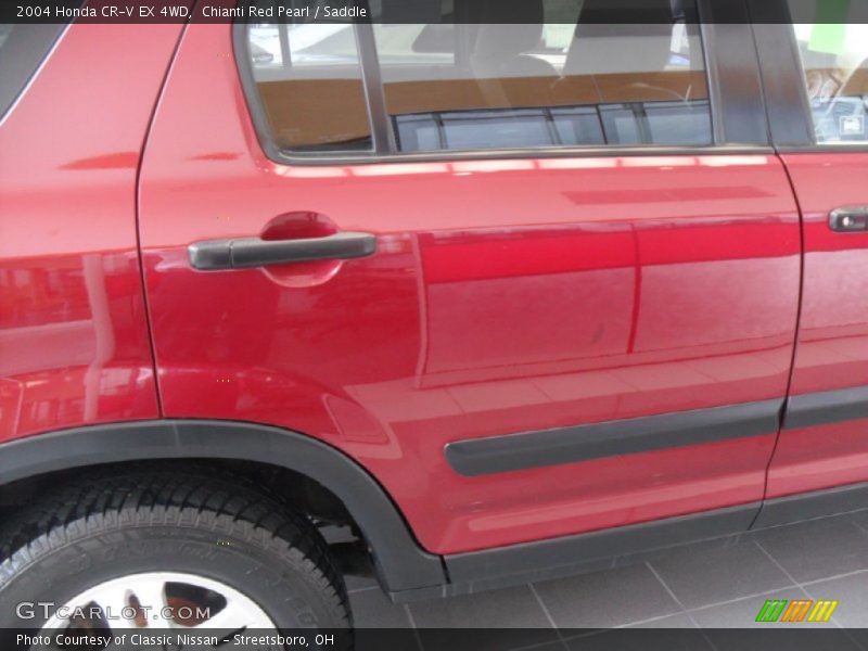 Chianti Red Pearl / Saddle 2004 Honda CR-V EX 4WD