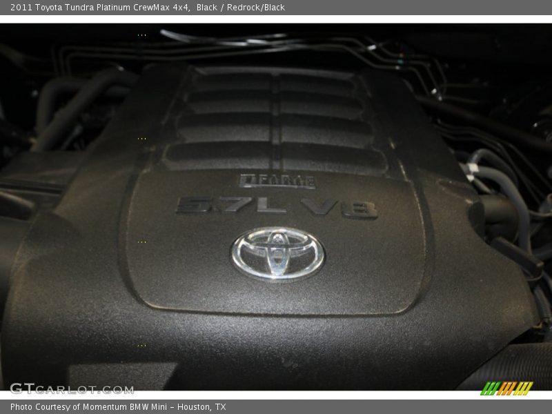 Black / Redrock/Black 2011 Toyota Tundra Platinum CrewMax 4x4