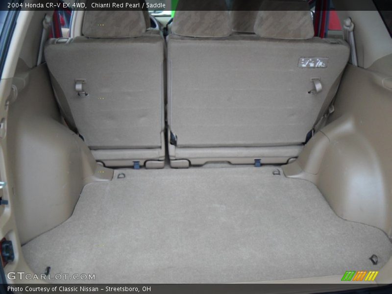 Chianti Red Pearl / Saddle 2004 Honda CR-V EX 4WD