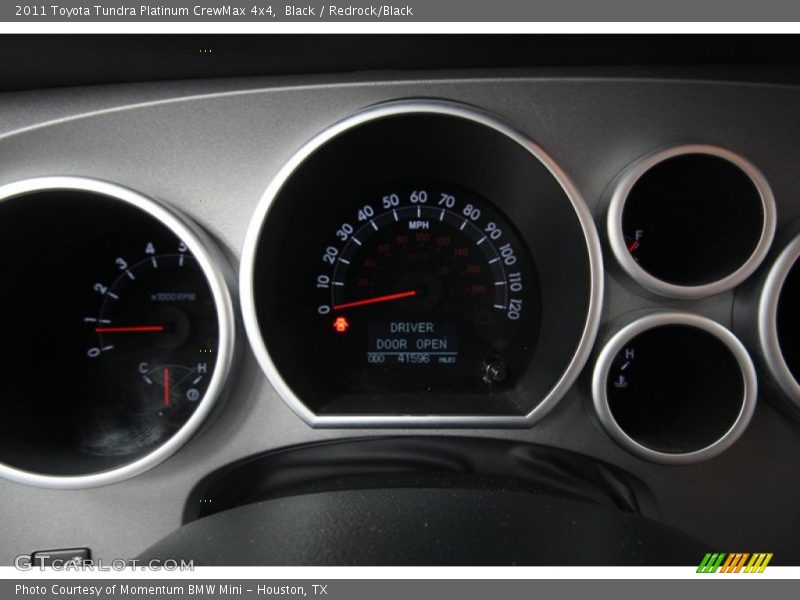 Black / Redrock/Black 2011 Toyota Tundra Platinum CrewMax 4x4