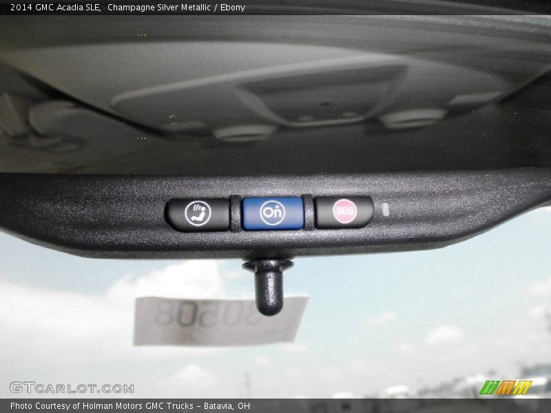 Champagne Silver Metallic / Ebony 2014 GMC Acadia SLE