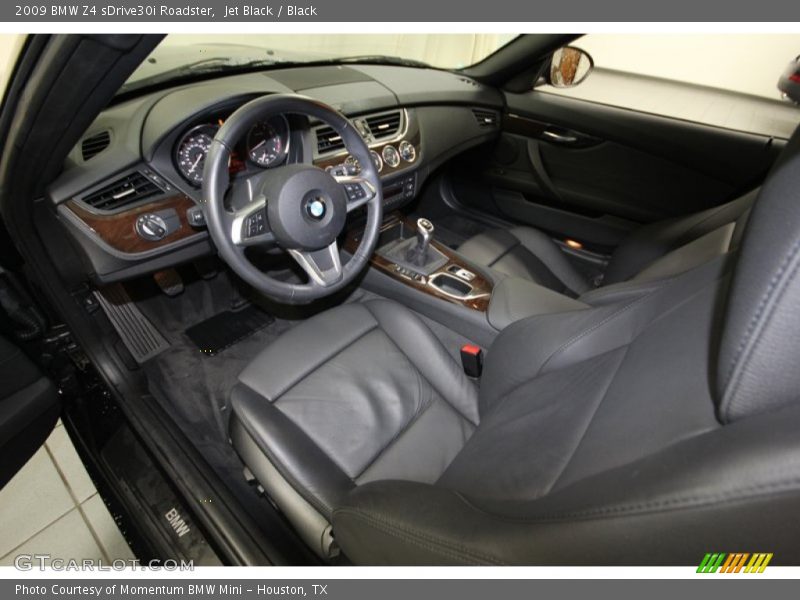 Jet Black / Black 2009 BMW Z4 sDrive30i Roadster
