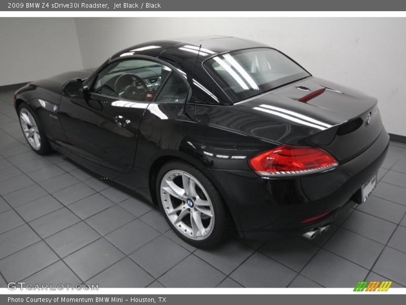 Jet Black / Black 2009 BMW Z4 sDrive30i Roadster