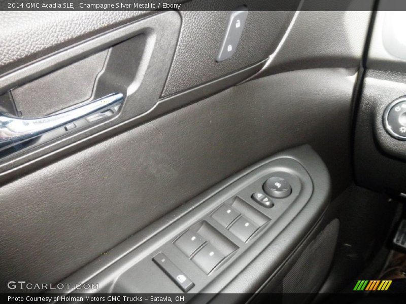Champagne Silver Metallic / Ebony 2014 GMC Acadia SLE