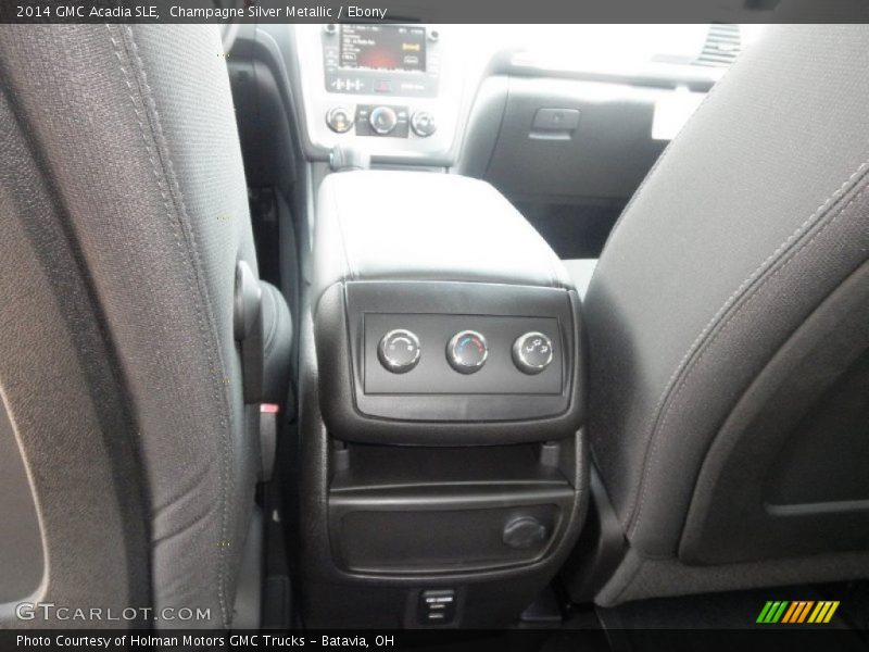 Champagne Silver Metallic / Ebony 2014 GMC Acadia SLE
