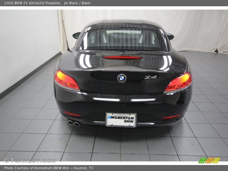 Jet Black / Black 2009 BMW Z4 sDrive30i Roadster