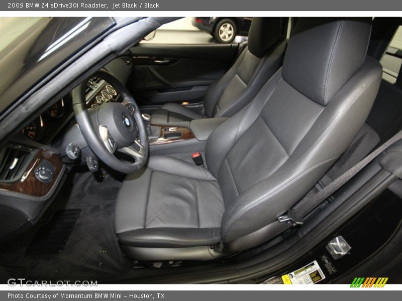 Jet Black / Black 2009 BMW Z4 sDrive30i Roadster