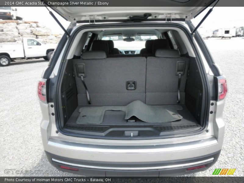 Champagne Silver Metallic / Ebony 2014 GMC Acadia SLE
