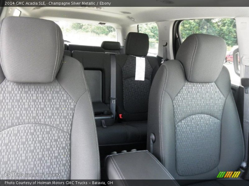 Champagne Silver Metallic / Ebony 2014 GMC Acadia SLE