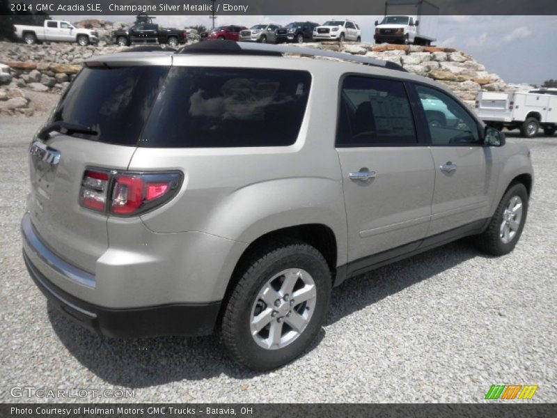  2014 Acadia SLE Champagne Silver Metallic