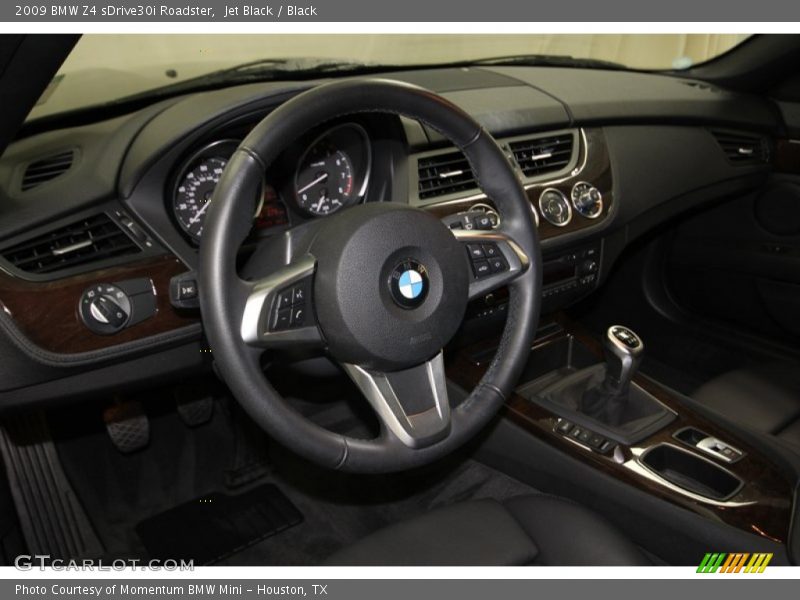 Jet Black / Black 2009 BMW Z4 sDrive30i Roadster