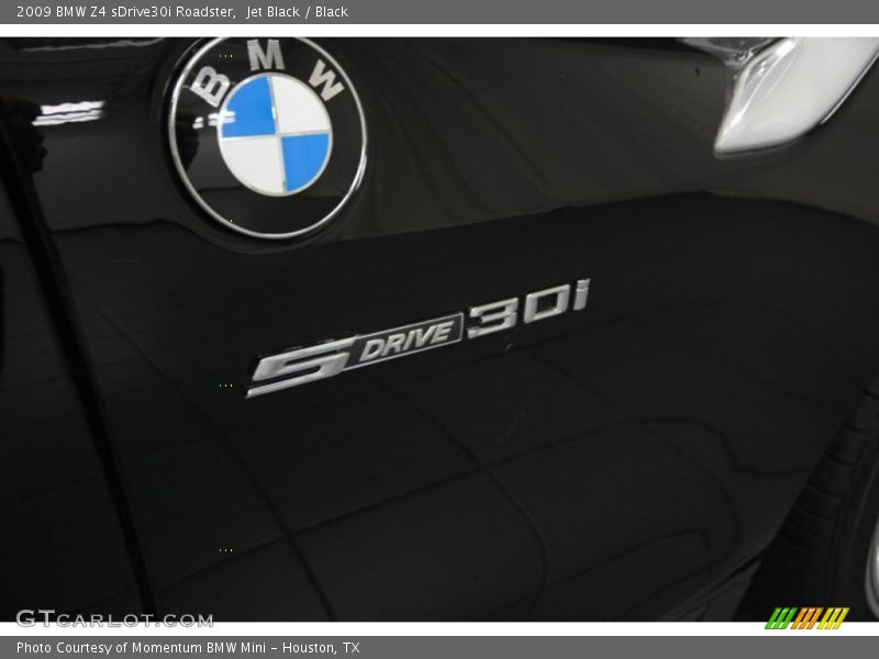 Jet Black / Black 2009 BMW Z4 sDrive30i Roadster