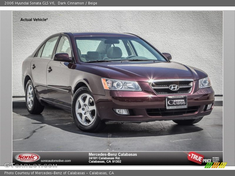 Dark Cinnamon / Beige 2006 Hyundai Sonata GLS V6