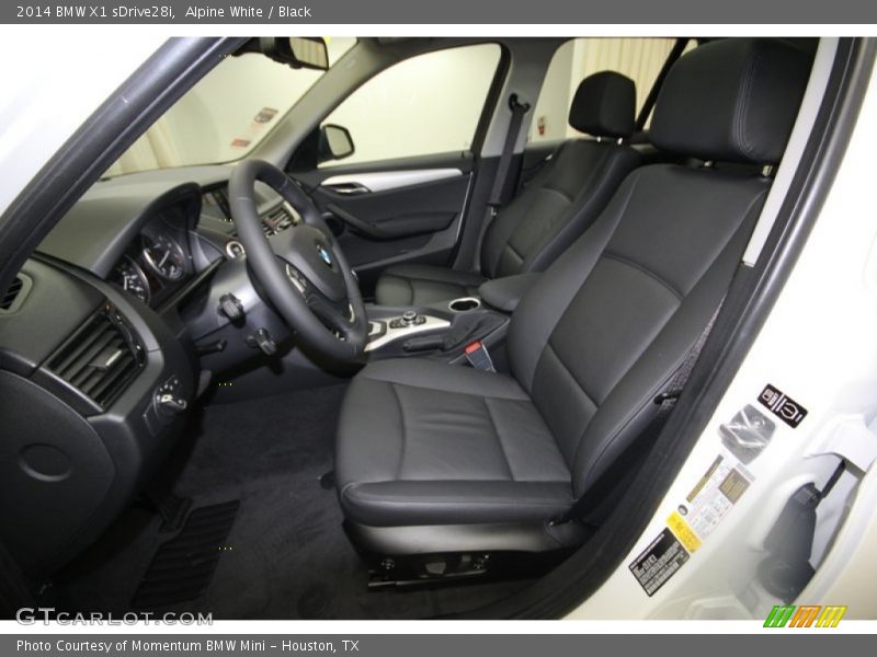 Alpine White / Black 2014 BMW X1 sDrive28i