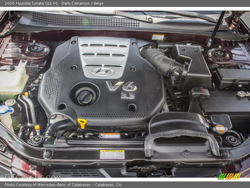 Dark Cinnamon / Beige 2006 Hyundai Sonata GLS V6