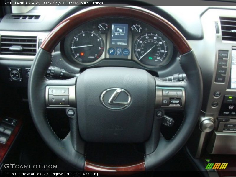 Black Onyx / Black/Auburn Bubinga 2011 Lexus GX 460