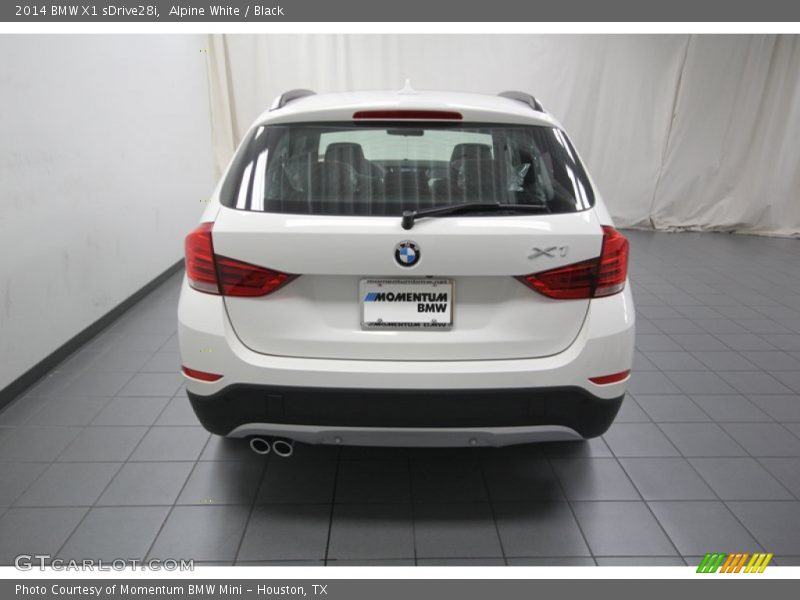 Alpine White / Black 2014 BMW X1 sDrive28i