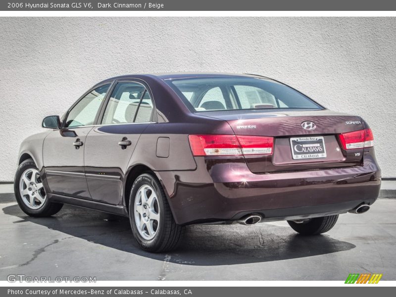 Dark Cinnamon / Beige 2006 Hyundai Sonata GLS V6