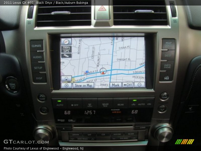 Black Onyx / Black/Auburn Bubinga 2011 Lexus GX 460