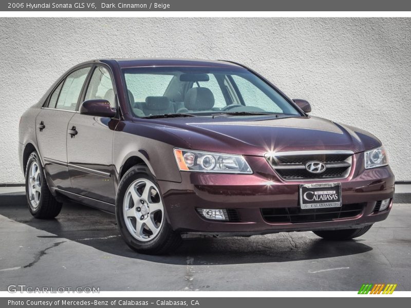 Dark Cinnamon / Beige 2006 Hyundai Sonata GLS V6