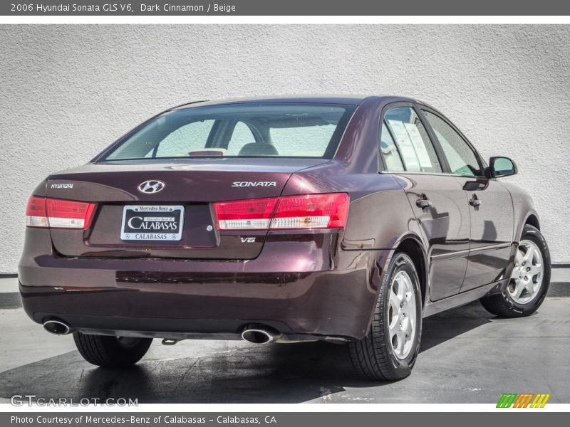 Dark Cinnamon / Beige 2006 Hyundai Sonata GLS V6