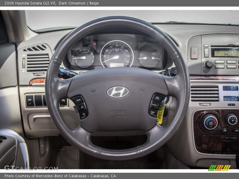 Dark Cinnamon / Beige 2006 Hyundai Sonata GLS V6