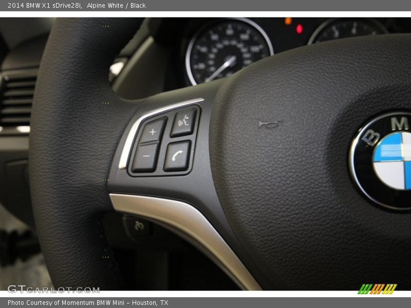 Alpine White / Black 2014 BMW X1 sDrive28i