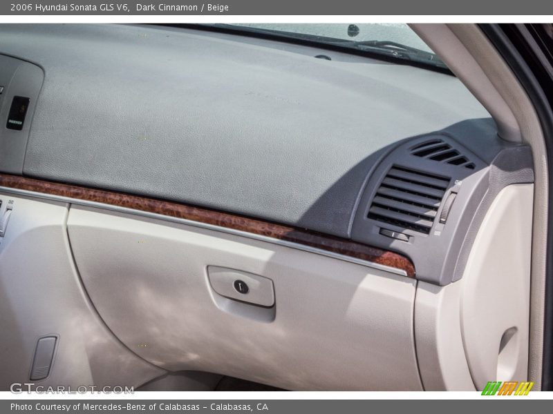 Dark Cinnamon / Beige 2006 Hyundai Sonata GLS V6