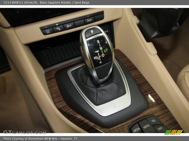 Black Sapphire Metallic / Sand Beige 2014 BMW X1 sDrive28i