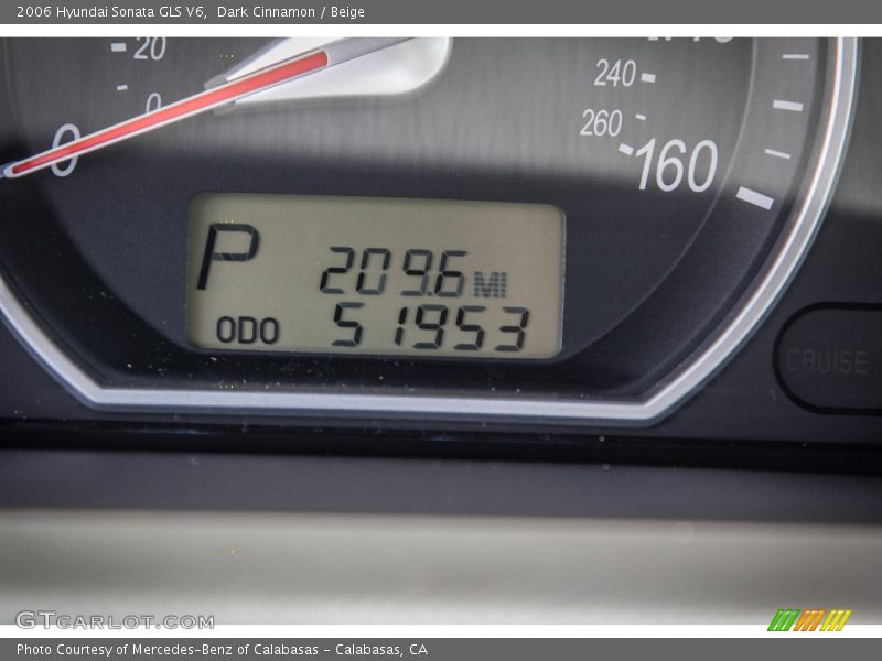 Dark Cinnamon / Beige 2006 Hyundai Sonata GLS V6