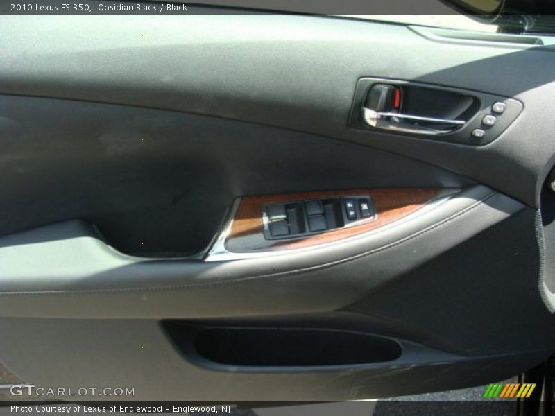 Obsidian Black / Black 2010 Lexus ES 350
