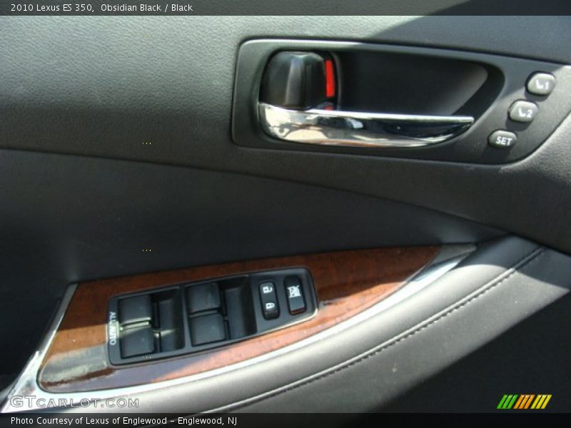 Obsidian Black / Black 2010 Lexus ES 350