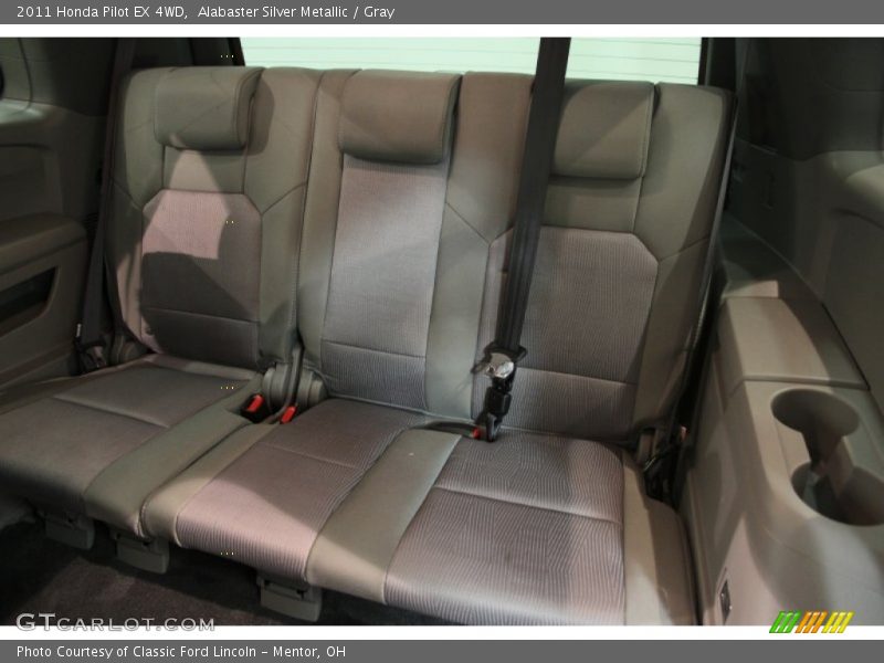 Alabaster Silver Metallic / Gray 2011 Honda Pilot EX 4WD