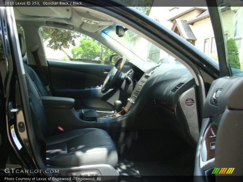 Obsidian Black / Black 2010 Lexus ES 350