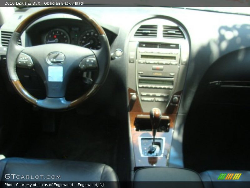 Obsidian Black / Black 2010 Lexus ES 350