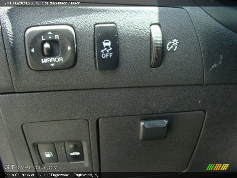 Obsidian Black / Black 2010 Lexus ES 350