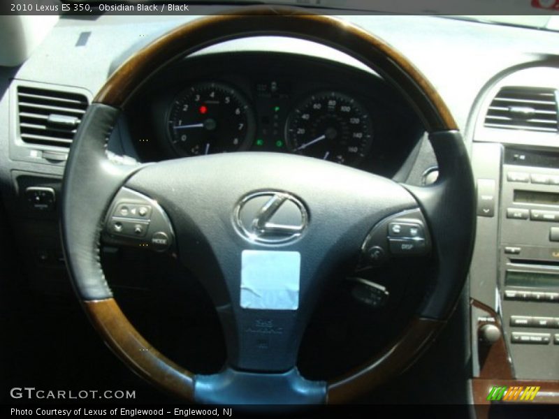 Obsidian Black / Black 2010 Lexus ES 350