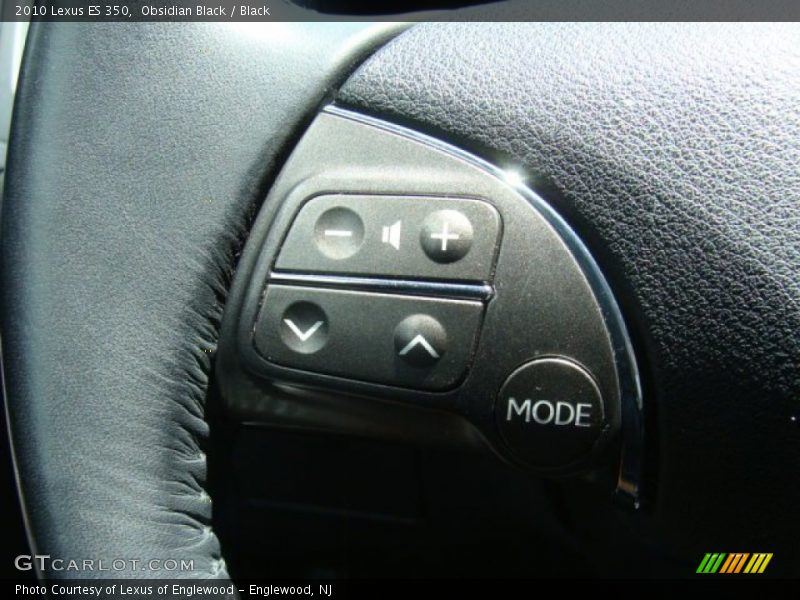 Obsidian Black / Black 2010 Lexus ES 350