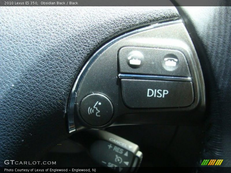 Obsidian Black / Black 2010 Lexus ES 350