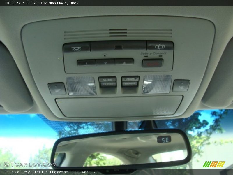 Obsidian Black / Black 2010 Lexus ES 350