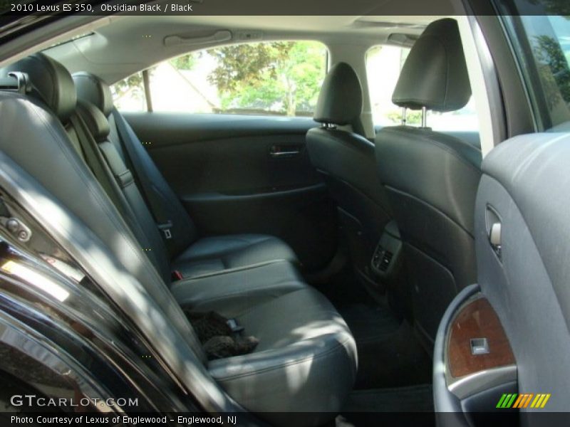 Obsidian Black / Black 2010 Lexus ES 350