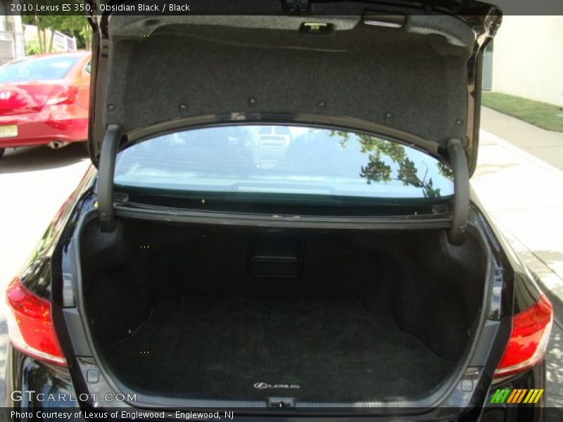 Obsidian Black / Black 2010 Lexus ES 350