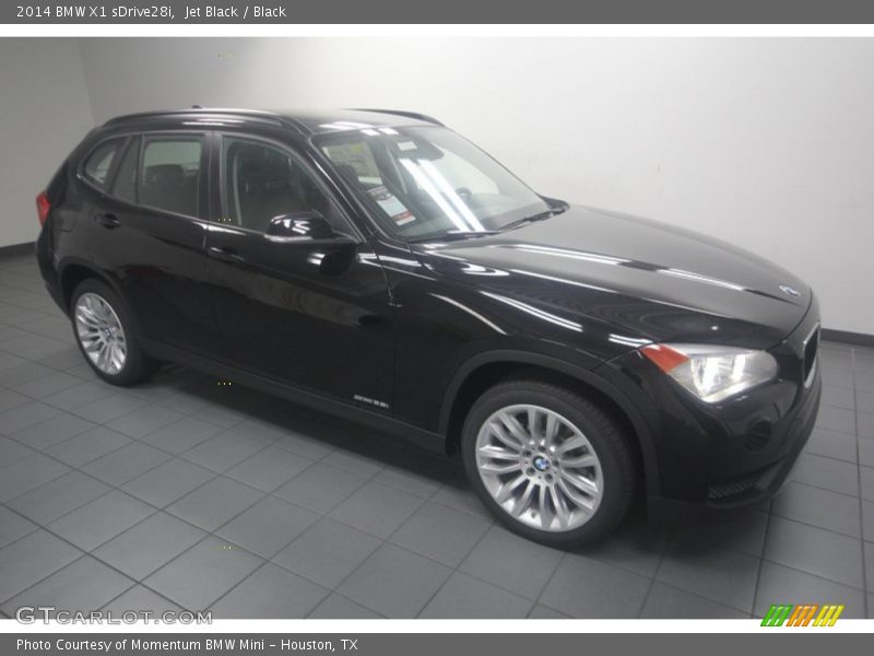 Jet Black / Black 2014 BMW X1 sDrive28i