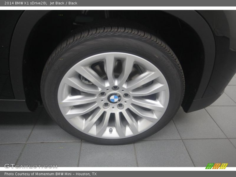 Jet Black / Black 2014 BMW X1 sDrive28i