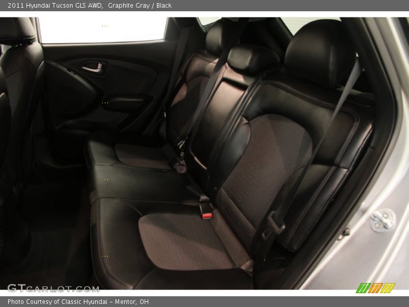 Graphite Gray / Black 2011 Hyundai Tucson GLS AWD