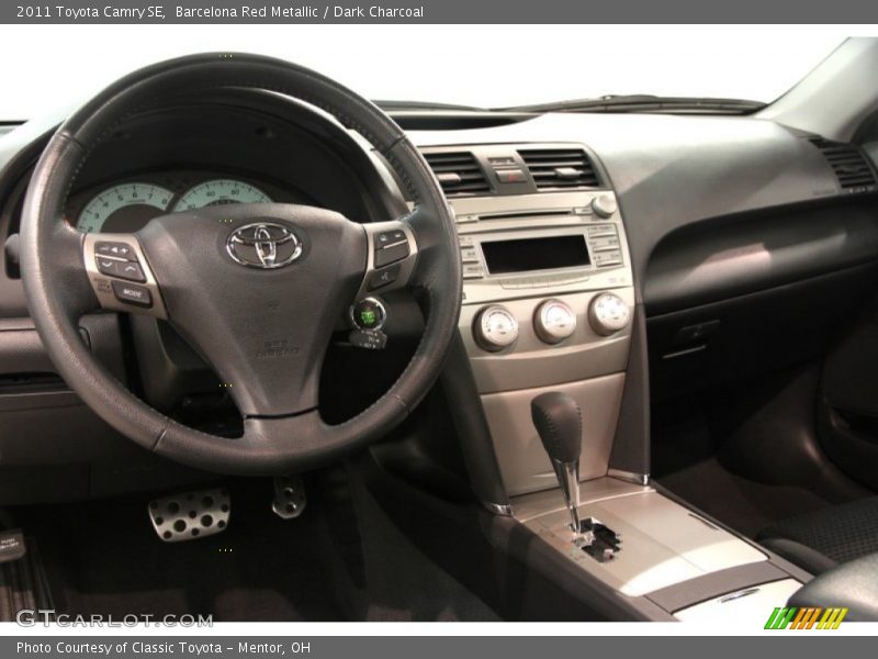 Barcelona Red Metallic / Dark Charcoal 2011 Toyota Camry SE