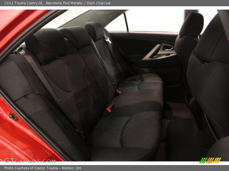 Barcelona Red Metallic / Dark Charcoal 2011 Toyota Camry SE
