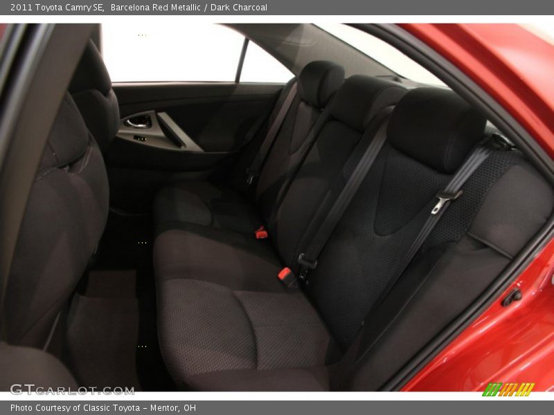 Barcelona Red Metallic / Dark Charcoal 2011 Toyota Camry SE
