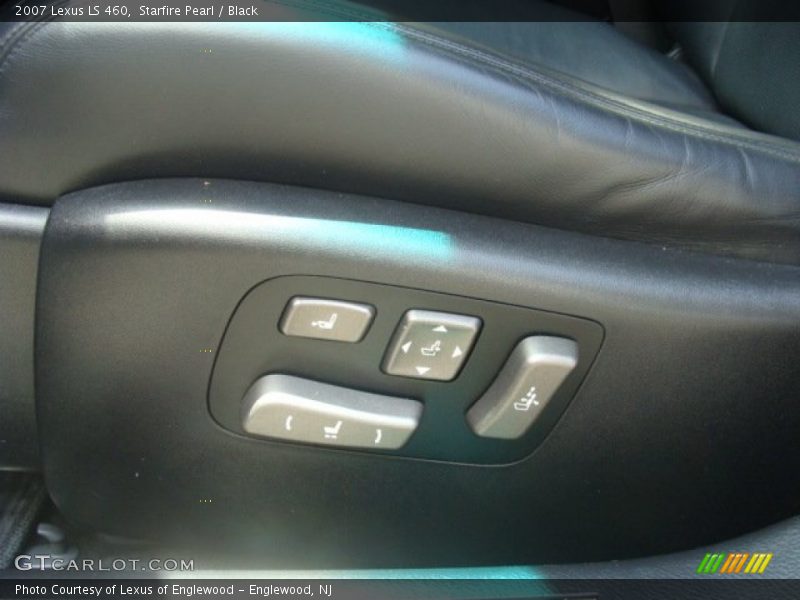 Starfire Pearl / Black 2007 Lexus LS 460