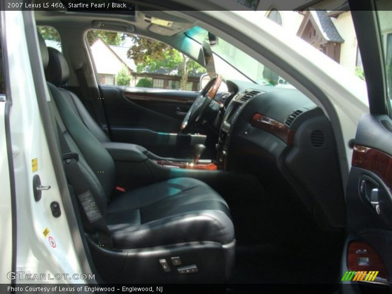 Starfire Pearl / Black 2007 Lexus LS 460